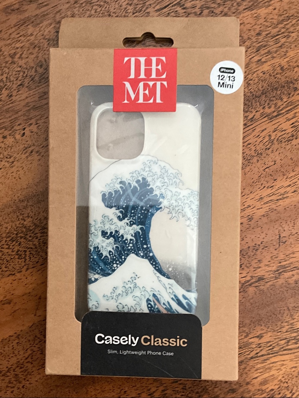 Casely Classic iPhone 12/13 Mini Case — Blue Wave Design